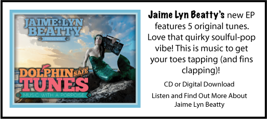 CD of music of Jaime Lyn Beatty, Dolphin Safe Tunes